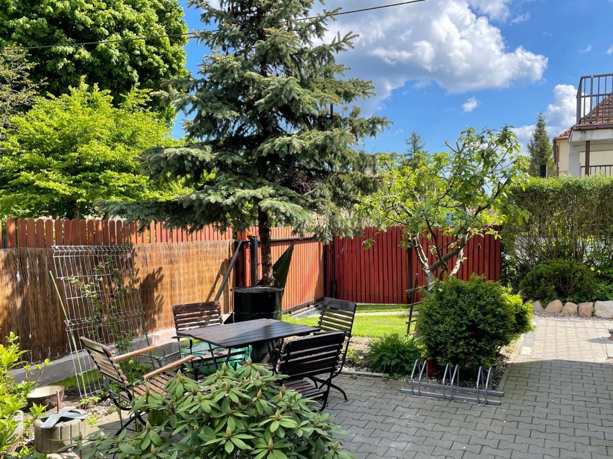 גדנסק Apartament1 Tri-City Oliwa Ogrod, Prywatne Wejscie מראה חיצוני תמונה